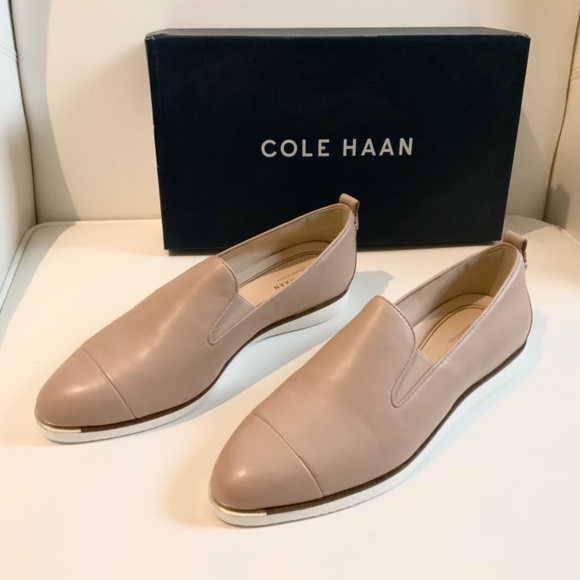 Cole Haan Grand Ambition Slip-On Nude Sneakers - Picture 8 of 10